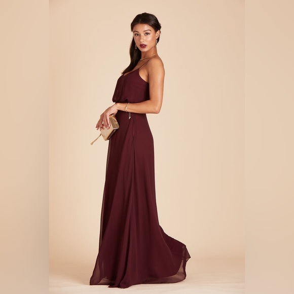 BIRDY GREY GWENNIE DRESS
CHIFFON COLOR CABERNET SIZE LARGE NWT - Picture 7 of 8